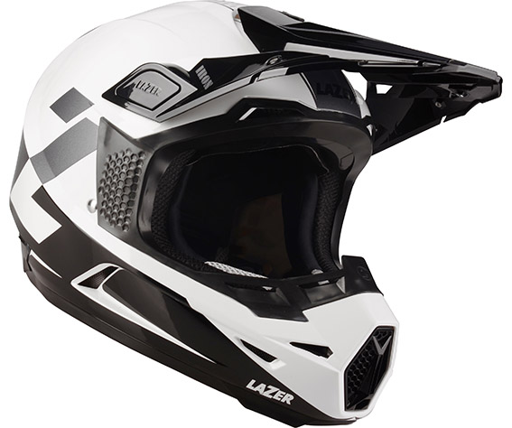 helma X9 IRON white-black Lazer